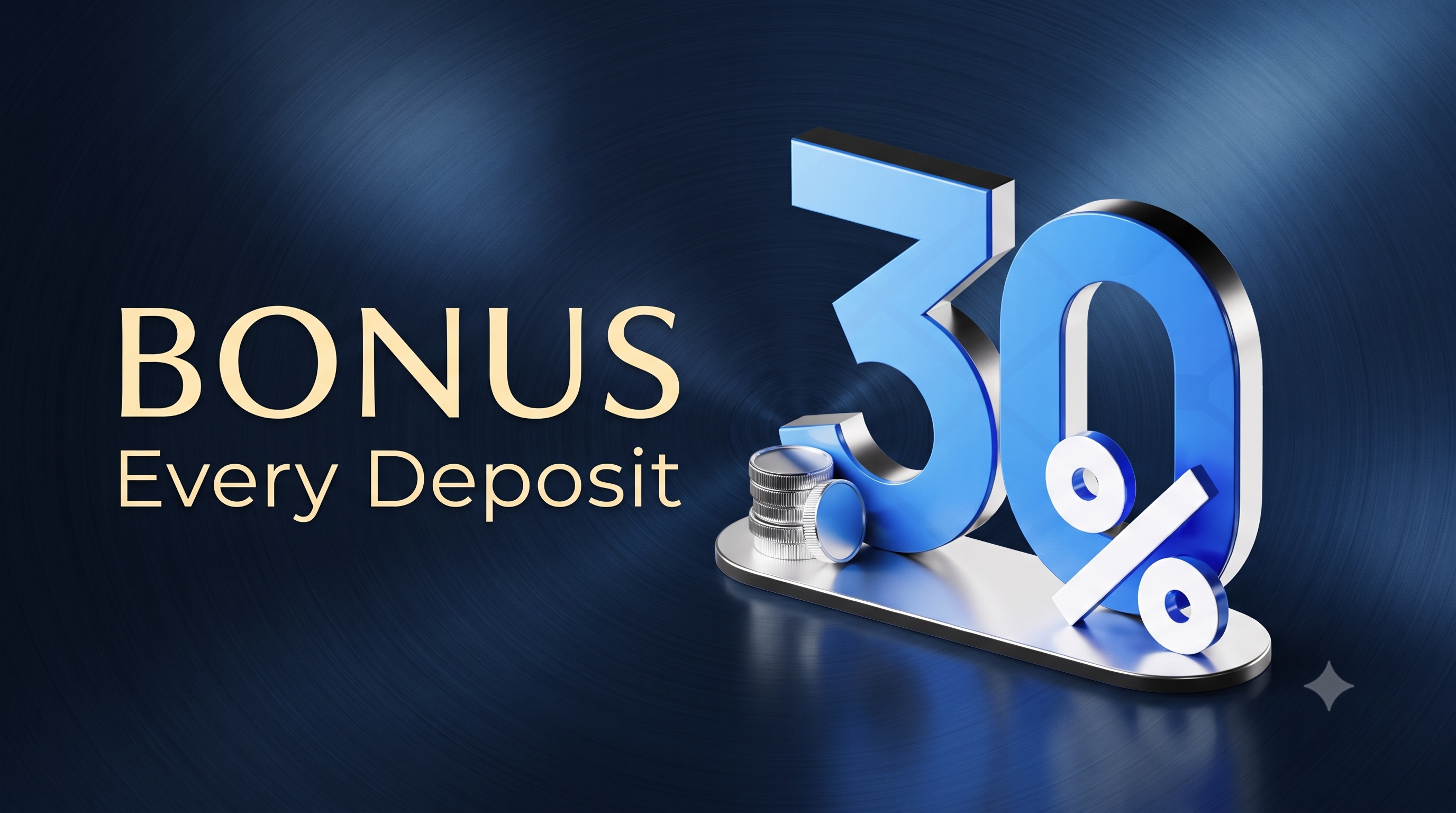 30% Bonus Deposit